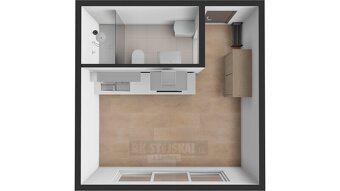 Prodej bytu 1+kk, 20 m2, Pekárenská ul. - České Budějovice 3 - 14