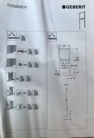 GEBERIT Duofix montazni prvek pro sprchu/vanu - 14