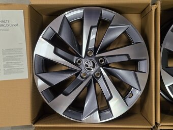 originál alu ŠKODA Kodiaq II Halti 7,5x19" 5x112 ET40 R19 - 14