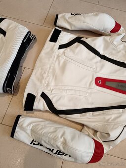 Vanucci Race-Dámská kožená moto kombinéza, dvoudílná - 14