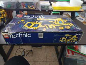LEGO Technic 8460 Pneumatic Crane Truck +návod+box - 14