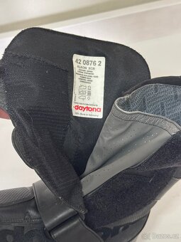 Motocyklové boty Daytona Alkon XCR – Gore-Tex, vel. 42 - 14
