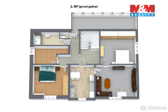 Prodej bytového domu, 305 m², Kraslice, ul. Sadová - 14