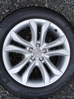 Zimní orig alu Audi Q5 Fulda 235/55/19 super vzorek 8mm - 14