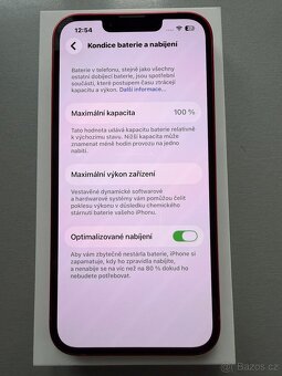 IPHONE 13 128GB RED včetně přislušenství - 14