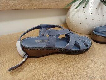 DEX Comfort dámské sandály vel. 36 kožené nové - 14