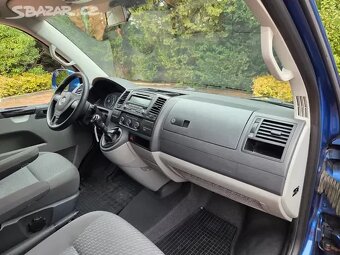 VW Caravelle T5 2.0 TDI 103kW,7.sedadel,Webasto,Tažné - 14