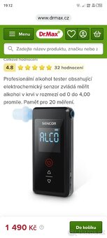 Alkohol tester Sencor,viz.foto - 14