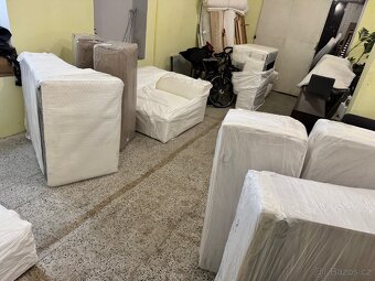 NOVÁ krásná Sedací souprava Sirpio manšetr Béžová - 14