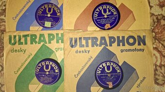 Šelakové gramofonové desky - 25 cm - 14