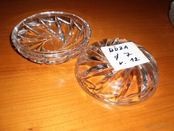 sklo - broušené - více kusů -  dědictví  ++nové++ - 14