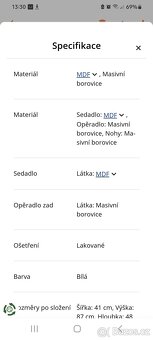 Jídelní stůl a 4 židle - 14