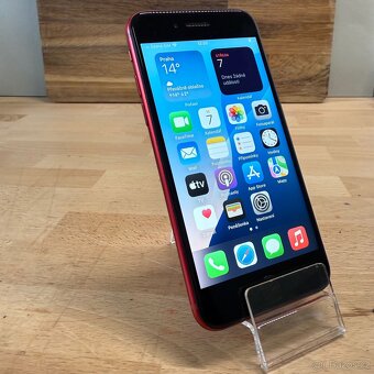 iPhone SE 2020 64GB, červený, 100% baterie (rok záruka) - 14