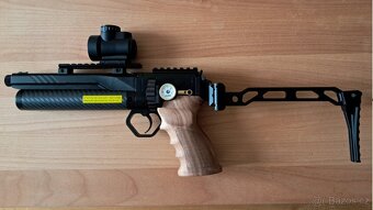 PCP pistol Huben GK1 5,5mm semi auto - MINIKARABINA - 14