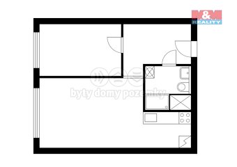 Prodej bytu 2+kk, 45 m², Praha, ul. Makovského - 14