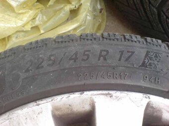 Disky VW/koncern, zimní Michelin Alpin 6, 225/45/17, 4x - 14