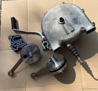 Klikova hřídel řetěz filtr karburátor IŽ49 IŽ 350 DKW - 14