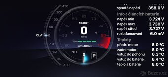 Tesla Y Performance, LR AWD, 393 kW, 38 Tkm, SoH95%, DPH - 14