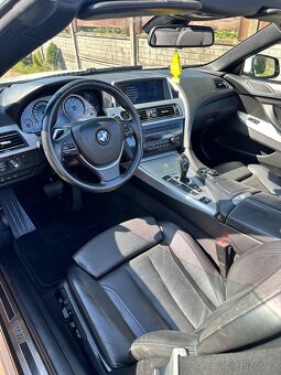 BMW 650i Cabrio - alpinweiss, 4,4 V8. Serviska - 14