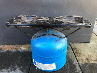 Propanbutan 2kg LPG láhev plynová bomba + PB vařič - 14