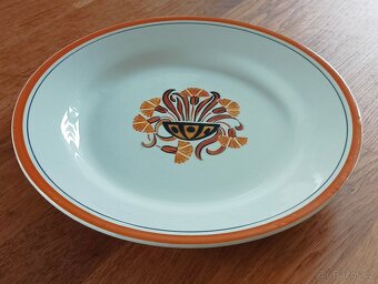 SOUPRAVA ART DECO TALÍŘŮ CREIL ET MONTEREAU FRANCIE - 14