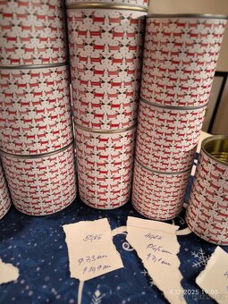 Plechovky - Vánoční jezevčík - 14