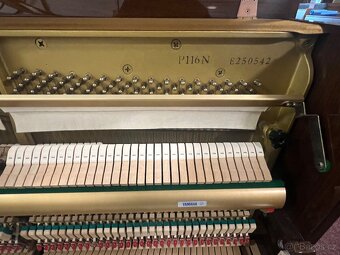 Akustické piano Yamaha P116, made in England, záruka 5 let. - 14