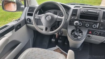 Vw t5 Transporter 2.0 Tdi,84 kwLong9míst2013,Klima,BezKoroze - 14