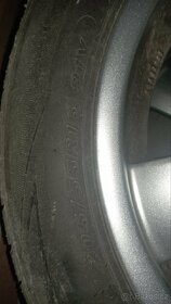 4x ALU KOLA 5x100 BORBET 205/55/16 - 14