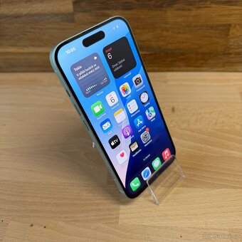 iPhone 15 128GB světle zelený (12 měsíců záruka) - 14