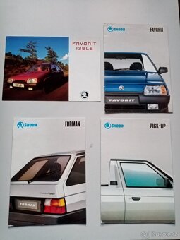Prospekty škoda favorit, forman - 14