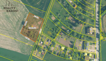 REZERVOVÁNO Prodej zahrady 1000m2, rovina, sad - 14