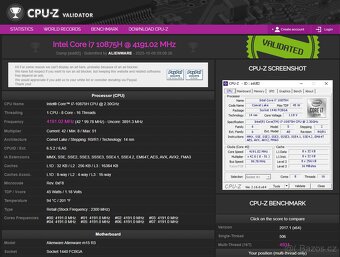 Alienware m15 R3 – TOP stav, 32 GB, 2 TB, RTX 2070S, záruka - 14