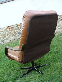 Kožené Vintage křeslo - 14
