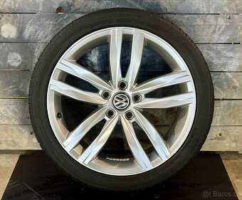 Letní kola VW Dartford 5x112 R18, Pneu Continental 225/40R18 - 14