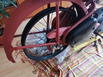 ČZ 150 C,pevný rám z roku 1950 - 14