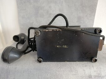 Starý dánský orig.telefon na kliku Kristian Kirk - do sbírky - 14