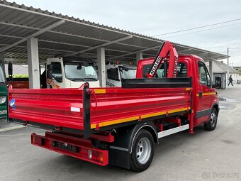 IVECO DAILY TŘÍSTRANNÝ SKLÁPĚČ + HYDRAULICKÁ RUKA do 3,5 - 14