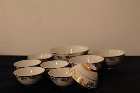 Porcelán - kávové, čajové a jídelní sety a další z pozůstalo - 14