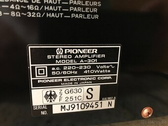 Pioneer A-301 Top stav-jako nový - 14