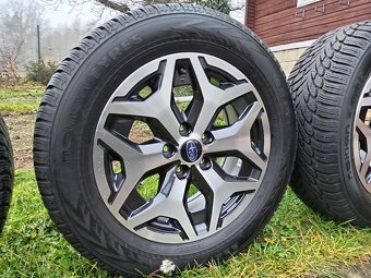 Originál ALU kola Subaru Forester + zimní pneu - 14