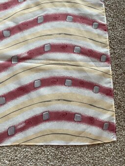 Nový velký dámský šátek Port Louis s pruhy - 160 x 120 cm - 14