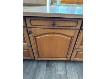 venkovská dubová kuchyně se spotřebiči,5447 - 14