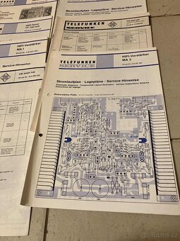 TELEFUNKEN HIFI originální servisní schéma a manuály 65ks - 14