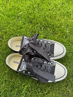 Luxusní, černé tenisky Converse s kamínky Swarovski - 14