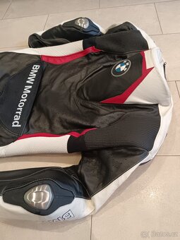 BMW Double R-Pánská kožená moto kombinéza, jednodílná - 14