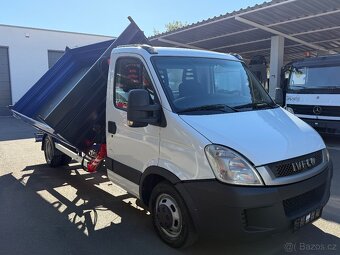 IVECO DAILY TŘÍSTRANNÝ SKLÁPĚČ + HYDRAULICKÁ RUKA do 3,5t - 14