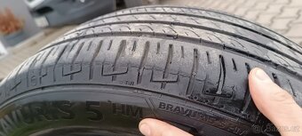 Letní kola Borbet + Barum Bravuris 5 – 205/55 R16 (alu disky - 14