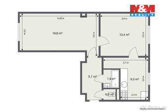 Prodej bytu 2+1, 58 m², Karlovy Vary, ul. Sokolovská - 14