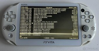 PS Vita 2000 White ( Slim ) + 64gb - 14